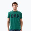 Pánské tričko GAP Soft Basic Logo jade stone