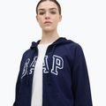 Dámská mikina GAP French Fullzip Logo Hoodie navy 4