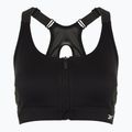 Fitness podprsenka Reebok Lux Front-Zip High Impact black