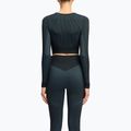 Dámské fitness tričko longsleeve Reebok RBK Lab Seamless Crop black 3