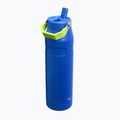 Termo láhev Stanley IceFlow Flip Straw 2.0 cobalt chartreuse 2