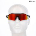 Sluneční brýle Oakley Radar Plate matte carbon/prizm ruby 9
