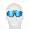 Dětské sluneční brýle UVEX Skyryse Jr grey/green matt/mirror blue 7