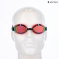 Plavecké brýle Arena Zoom X-Fit Mirror copper/bright coral/plum 9