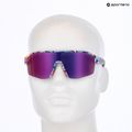 Sluneční brýle Red Bull SPECT Dundee matt blue-pink pattern/smoke pink-yellow mirror 7