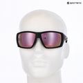Sluneční brýle UVEX Mtn Venture CV black matt/mirror pink 10