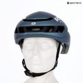 Cyklistická helma Rudy Project Nytron blue avio/apple green metal matte 7