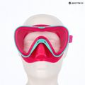 Dětská šnorchlovací maska  Mares Turtle aqua/pink 4