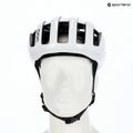 Cyklistická helma POC Cytal hydrogen white/uraniumb black matt with logo 6