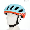 Cyklistická helma POC Amidal indicolite blue matt/carnelian orange matt 13