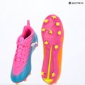 Dětské kopačky PUMA Ultra 6 Play FG/AG Jr poison pink/puma wht/sun stream/bright aqua/puma blk 16