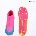 Dětské kopačky PUMA Ultra 6 Match+ LL FG/AG Jr poison pink/puma white/sun stream/bright aqua/puma black 16