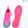Dětské kopačky PUMA Future 9 Play TT poison pink/puma white/sun stream/bright aqua/puma black 17