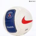 Fotbalový míč Nike Pitch Paris-Saint Germain white/old royal size 5 5