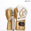 Boxerské rukavice Rival RS100 Professional bílé/zlaté 5