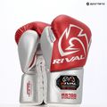 Boxerské rukavice Rival RS100 Professional red/silver 13