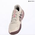 Dětské tenisové boty ASICS Gel-Resolution X GS Clay soft oat/dark aubergine 9