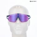 Sluneční brýle 100% Hypercraft SQ satin storm metallic/purple mirror 8