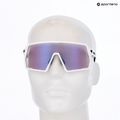 Sluneční brýle Rudy Project Kelion white glossy/impactx photochromic 2 laser purple 8