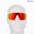 Sluneční brýle Red Bull SPECT Daft white/brown with orange mirror 4