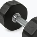Chromovaná činka Nike Strength Pro Urethane Dumbbell 12 kg black/white 4