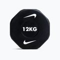 Chromovaná činka Nike Strength Pro Urethane Dumbbell 12 kg black/white 7