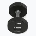 Chromovaná činka Nike Strength Pro Urethane Dumbbell 14 kg black/white 2