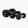 Chromovaná činka Nike Strength Pro Urethane Dumbbell 14 kg black/white 5