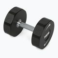Chromovaná činka Nike Strength Pro Urethane Dumbbell 16 kg black/white