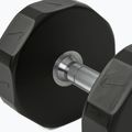 Chromovaná činka Nike Strength Pro Urethane Dumbbell 16 kg black/white 4