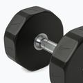 Chromovaná činka Nike Strength Pro Urethane Dumbbell 18 kg black/white 4