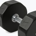 Chromovaná činka Nike Strength Pro Urethane Dumbbell 20 kg black/white 4