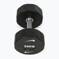 Chromovaná činka Nike Strength Pro Urethane Dumbbell 22 kg black/white 2