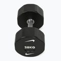 Chromovaná činka Nike Strength Pro Urethane Dumbbell 28 kg black/white 2