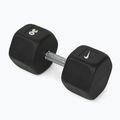 Pogumovaná činka Nike Strength Hex Dumbbell 30 kg black/white