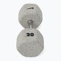 Pogumovaná činka Nike Strength Grind Hex Dumbbell 20 kg wolf grey 2