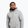 Pánská mikina Nike Strength S&C Hoodie heather grey/black 4