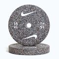 Olympijské bumperové závaží Nike Strength Grind Bumper Plates 15 kg anthracite
