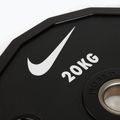 Olympijské bumperové závaží Nike Strength Pro Urethane Plates 20 kg black/white 3