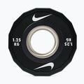 Olympijské kotouče Nike Strength Pro Urethane Plates 2 x 1,25 kg black/white