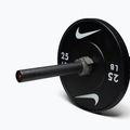 Svorky na činku Nike Strength Barbell Collars 2 pcs. grey/black 9