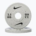 Olympijské kotouče Nike Strength Grind Change Plates 2 x 2,5 kg wolf grey