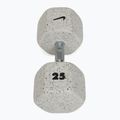 Gumová činka Nike Strength Grind Dumbbell 25 kg wolf grey 2