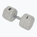 Gumová činka Nike Strength Grind Dumbbell 30 kg wolf grey