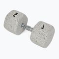 Gumová činka Nike Strength Grind Dumbbell 32,5 kg wolf grey