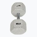 Gumová činka Nike Strength Grind Dumbbell 32,5 kg wolf grey 2