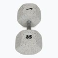 Gumová činka Nike Strength Grind Dumbbell 35 kg wolf grey 2