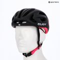 Cyklistická přilba Rudy Project Egos black/pink fluo matte 7