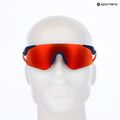 Sluneční brýle Red Bull SPECT Mark blue/brown with red orange mirror 7