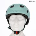 Dětská cyklistická helma MET Hooray dusted green matt 7